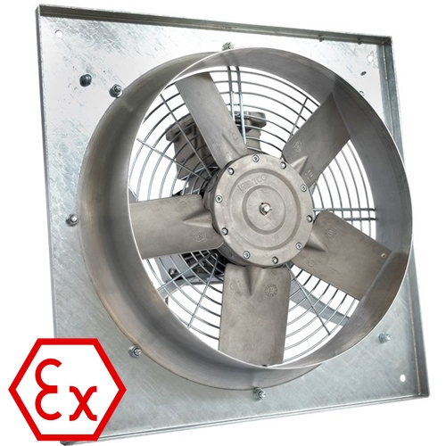 VD-EX Venco exproof aksiyal sertifikalı havalandırma aspiratörü
