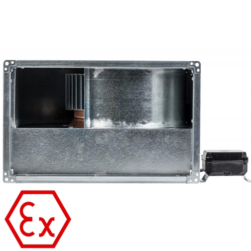ILT ATEX Exproof radyal kanal tipi havalandırma fanı